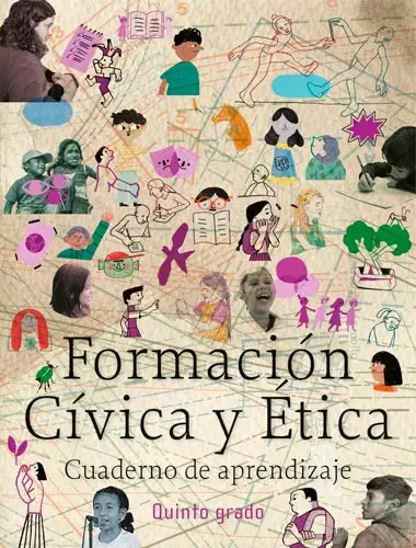 Formación Cívica y Ética - Cuaderno de Aprendizaje – 5º de Primaria (SEP / CONALITEG) (portada) | Sitio Oficial librosep.org
