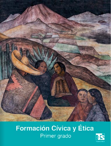 Libro Formación Cívica y Ética (Editorial SEP) (1º de Telesecundaria SEP / CONALITEG) (portada 2) | Sitio Oficial librosep.org