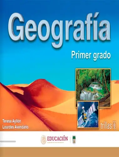 Libro Geografía Primer Grado (Editorial Trillas) (1º de Secundaria SEP / CONALITEG) (portada 3) | Sitio Oficial librosep.org