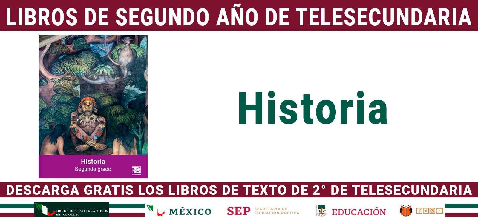 Libro De Historia De 2 De Secundaria Sep