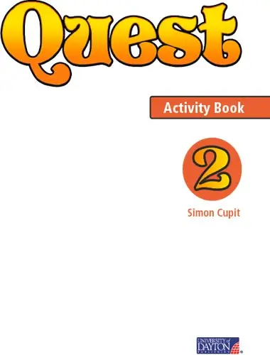 Libro Ingles. Quest 2 (Editorial University of Dayton Publishing) (2º de Secundaria SEP / CONALITEG) (portada 6) | Sitio Oficial librosep.org