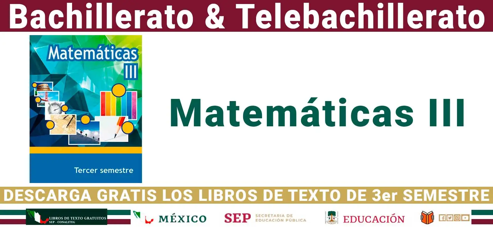 Libro De Matemáticas 3 Semestre De Preparatoria Resuelto