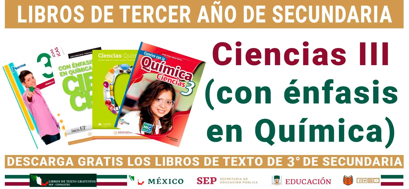 Libro De Quimica 3 De Secundaria Larousse