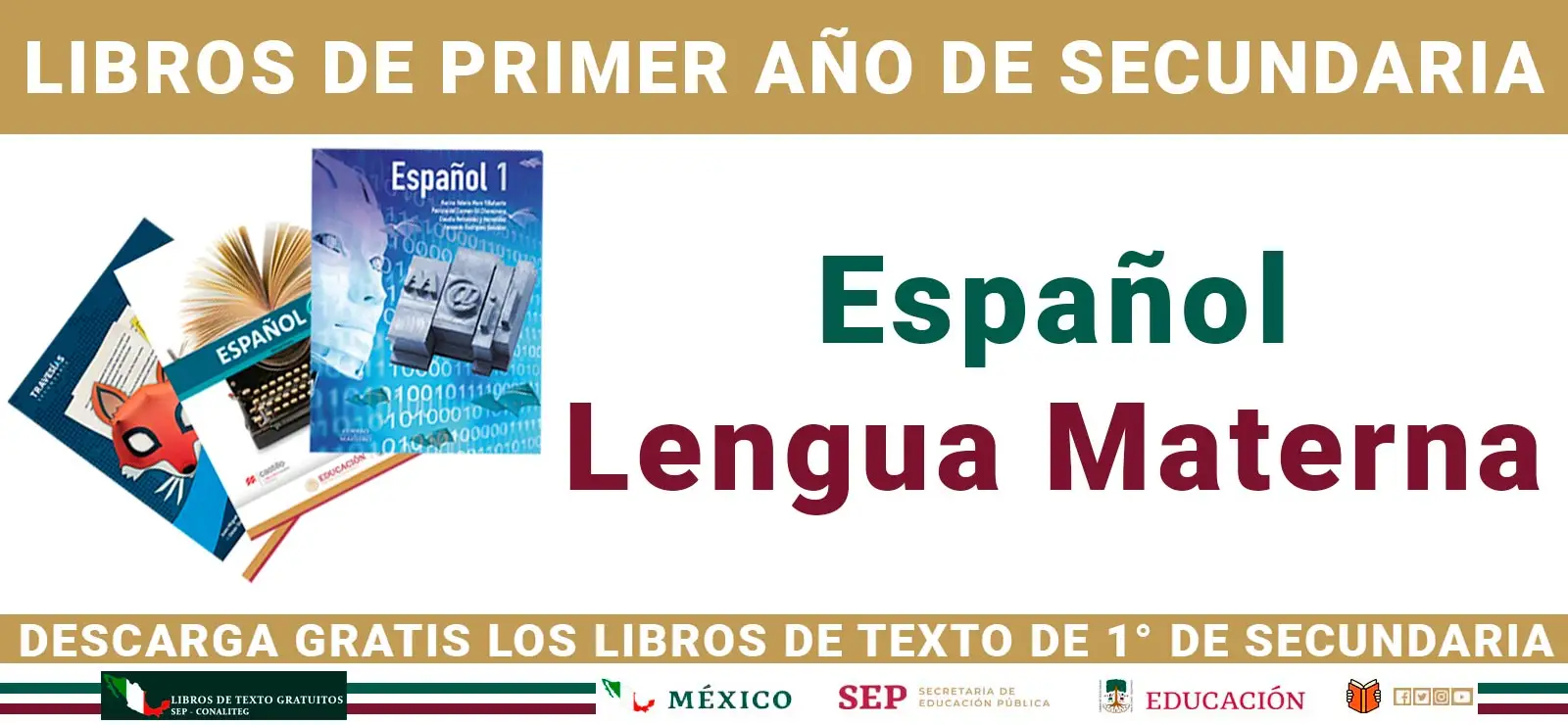 Libro Lengua Materna Español Primer Grado Pdf librosep.org