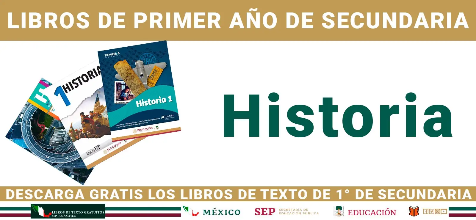 Libro De Secundaria Primer Grado Historia